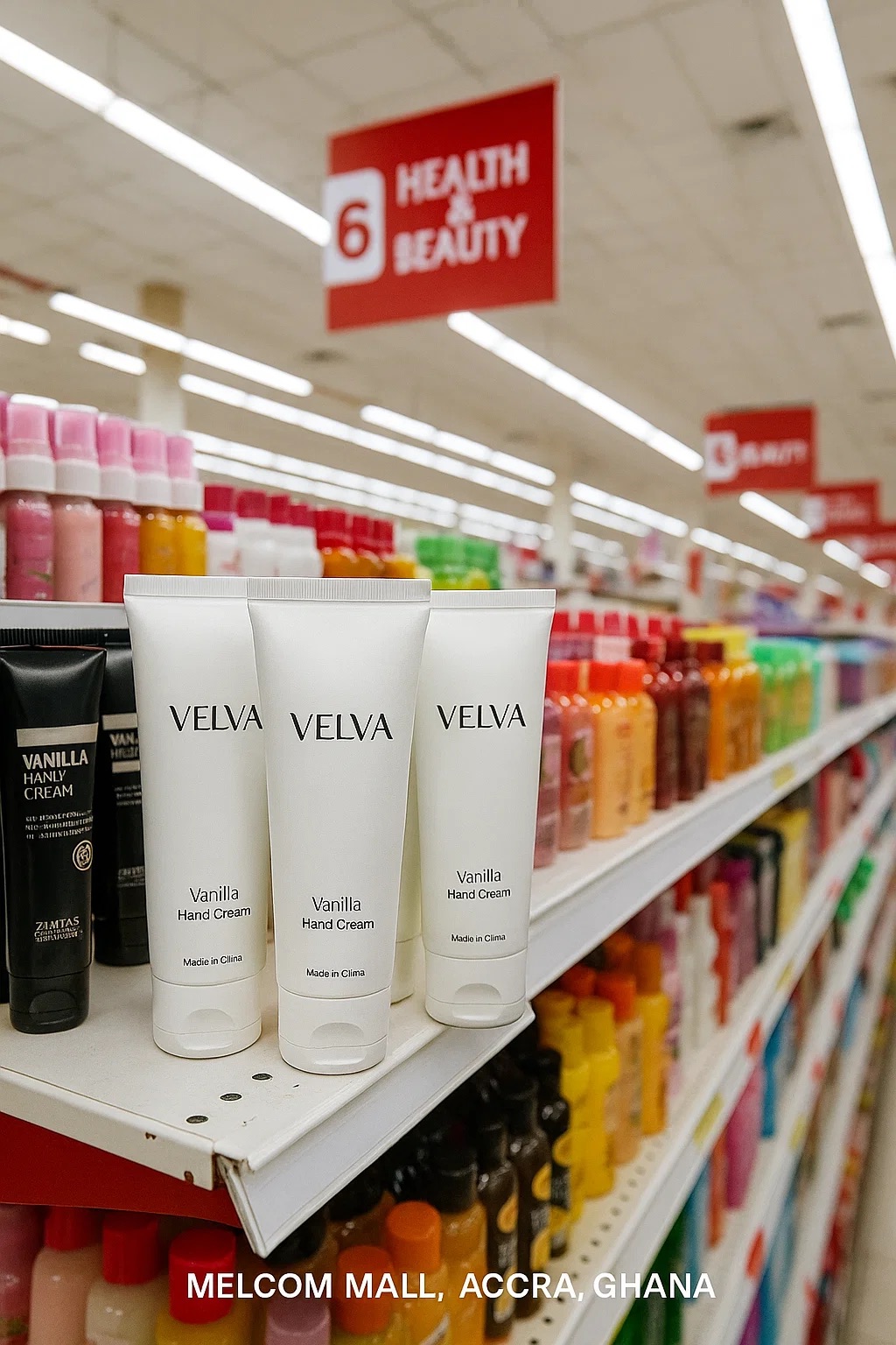 VELVA product mockup